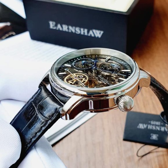 SALE! Thomas Earnshaw 43mm Dual Time Watch - Picture 5 of 5